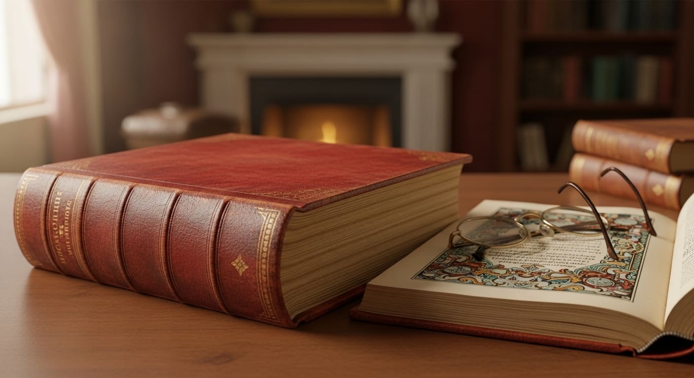 エマさんが買った本は分厚い