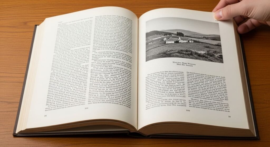 3ページごとに写真が載っている