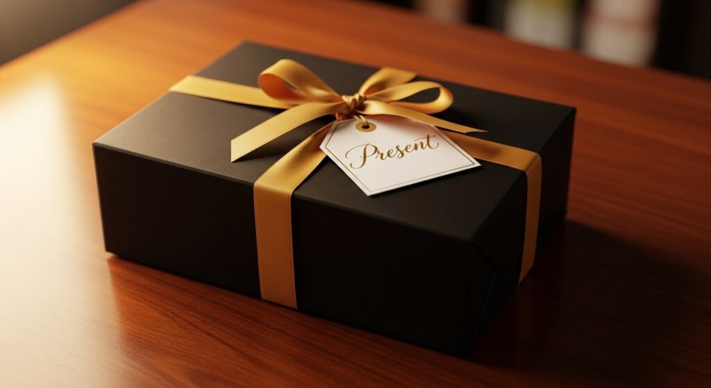 パーティーのためにプレゼントを用意した