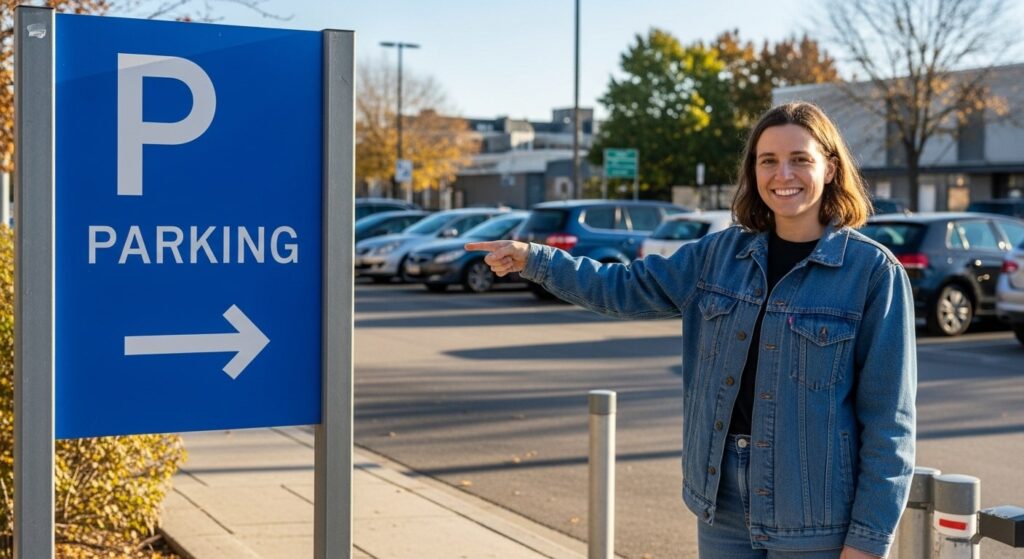 駐車場の場所はここだ