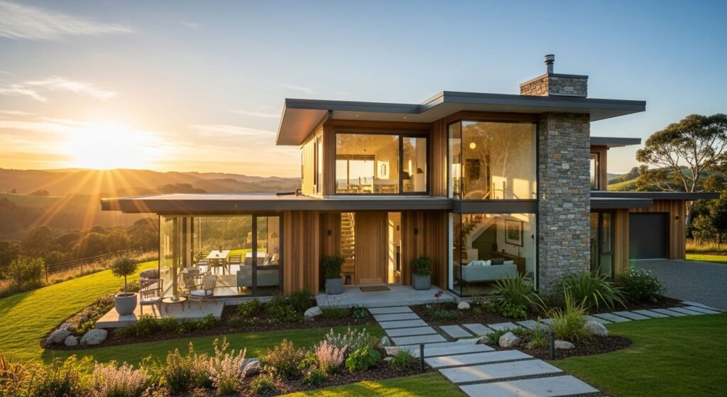 ついに新しい家を建てることができた