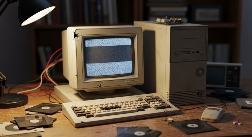 とうとうパソコンが壊れてしまった