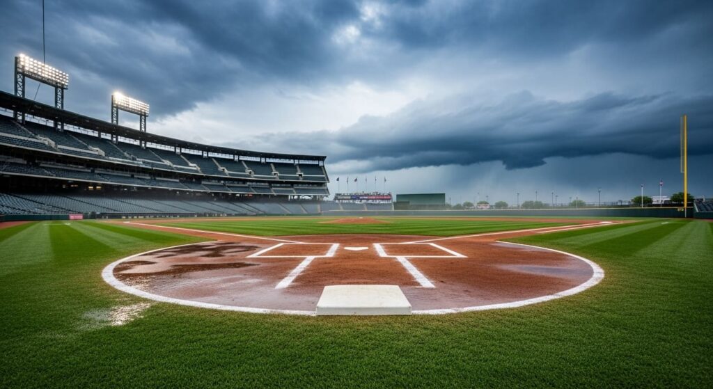 雨が降らないか心配だ