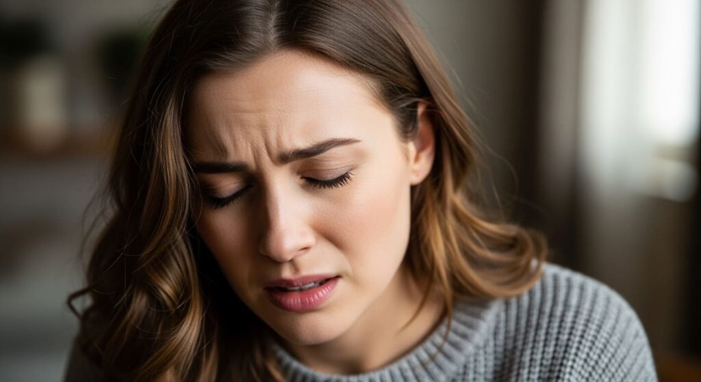 ため息ばかりついて、疲れていそうだ